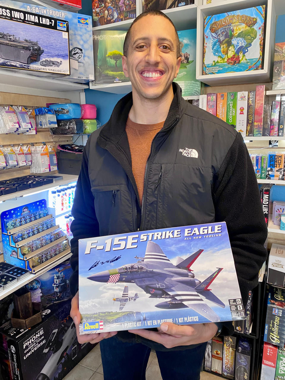 Revell 1/72 F-15E Strike Eagle (New Tool) 5995 - SIGNED BY THE PILOT